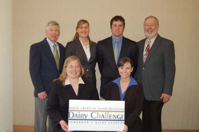 2008 VT Dairy Challenge Team