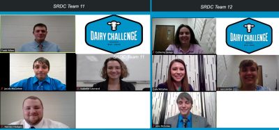 2020 Dairy Challenge Teams combined - virtual meeting image