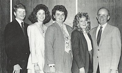 1988 Team B--Dave Whitlock, Anjie Connor, Sue Philbrick, Annie Perkins, Dr. Etgen