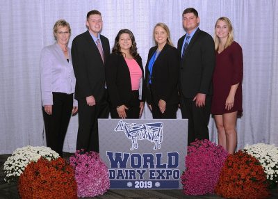 Dairy Judging team photo at the 2019 Dairy Expo.
