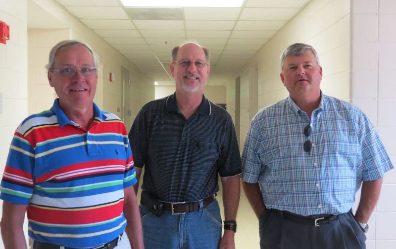 The Michigan Gang.  (L to R) Dr. Charlie Stallings, Dr. Ted Ferris, Dr. Mike Akers.